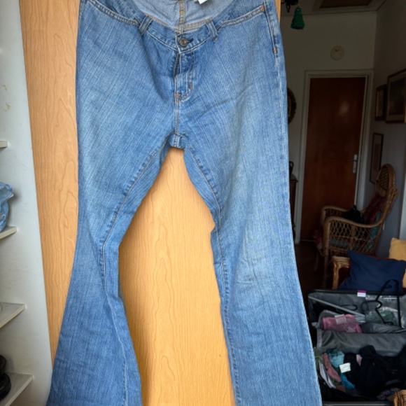 Gap Long & Lean Jeans Long Bootcut Sz.8 - Picture 7 of 8